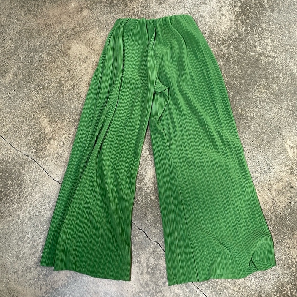 Zara High Waisted Pleated Pants